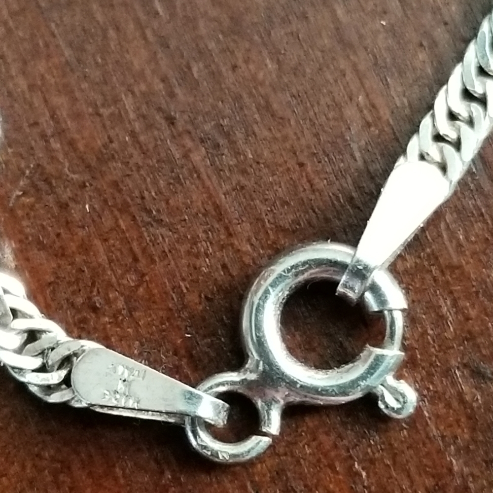 Relisted -Vintage Coppini cross necklace 800 silver bros Christian renaissance - Picture 17 of 17